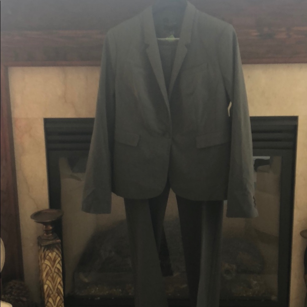 Grey suit